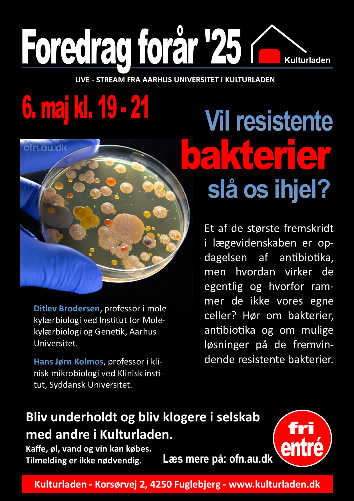 Foredragsrække Bakterier