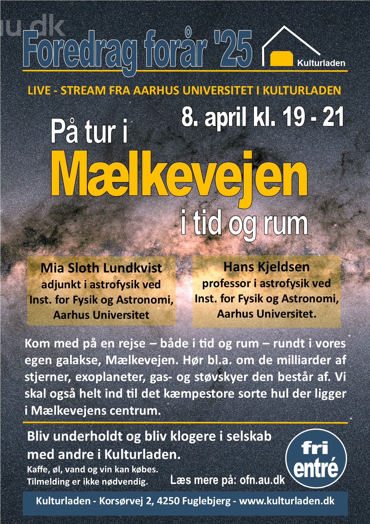 Foredragsrække Mælkevejen