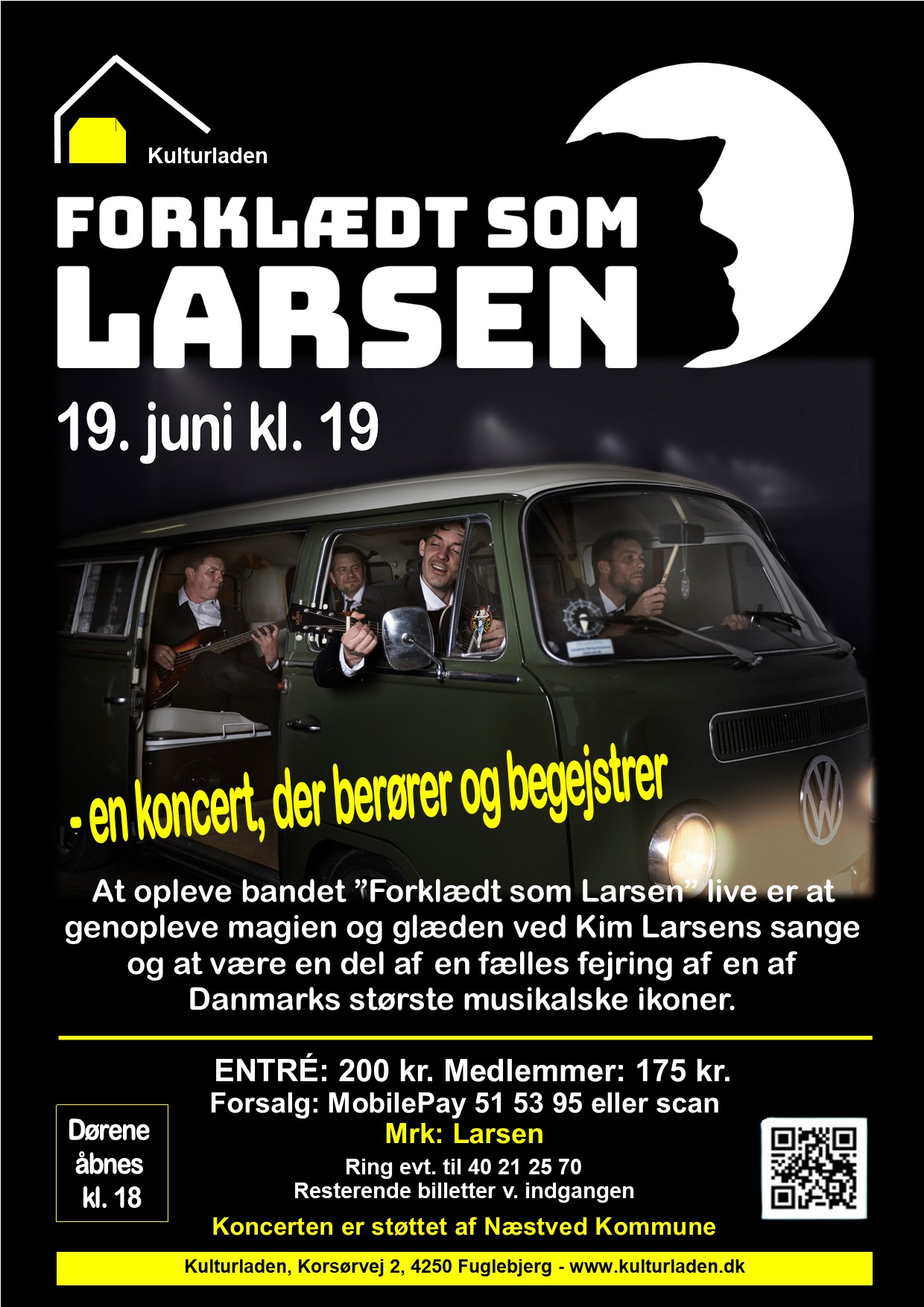 Forklædt som Larsen plakat