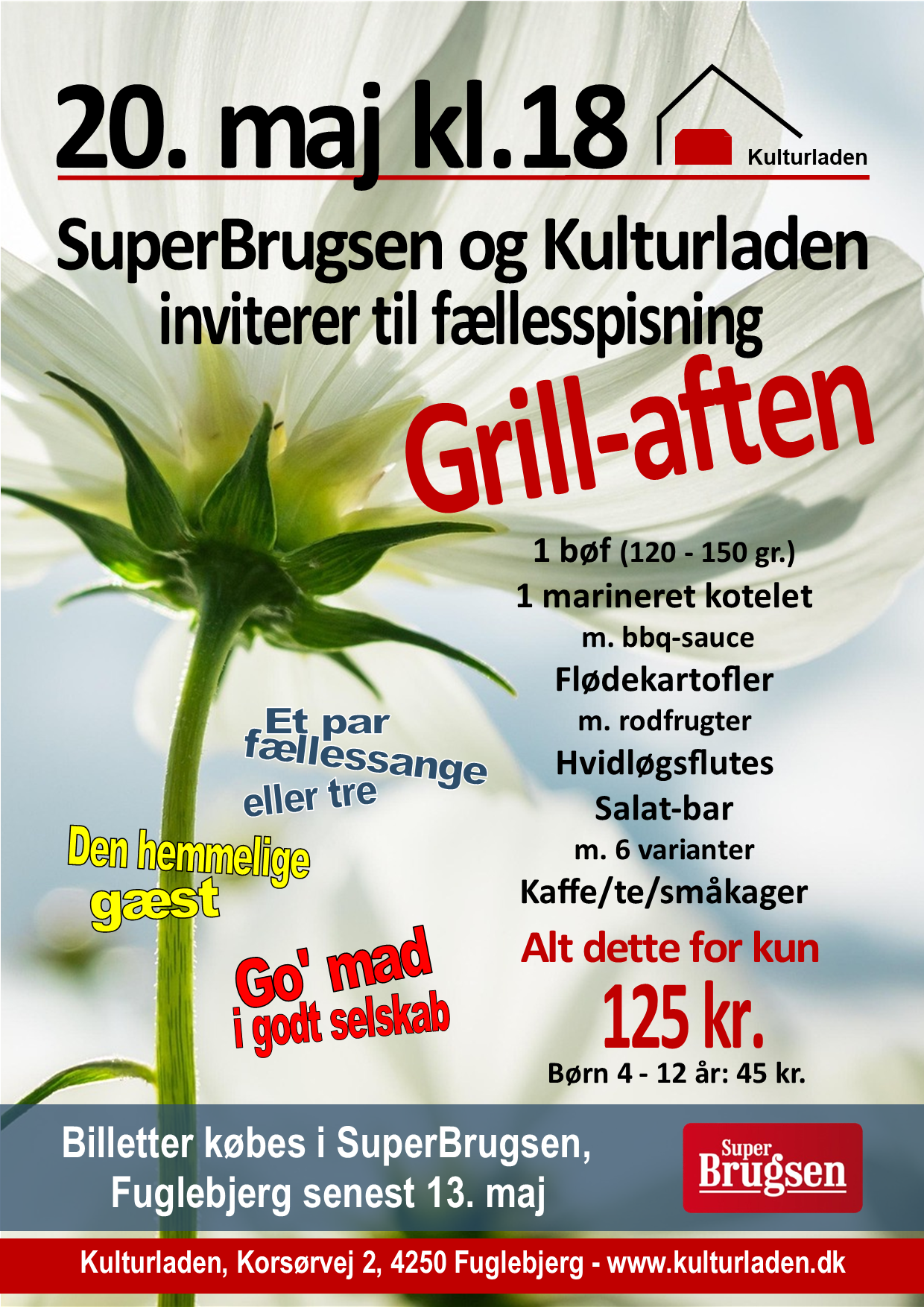 Fællesspisning maj