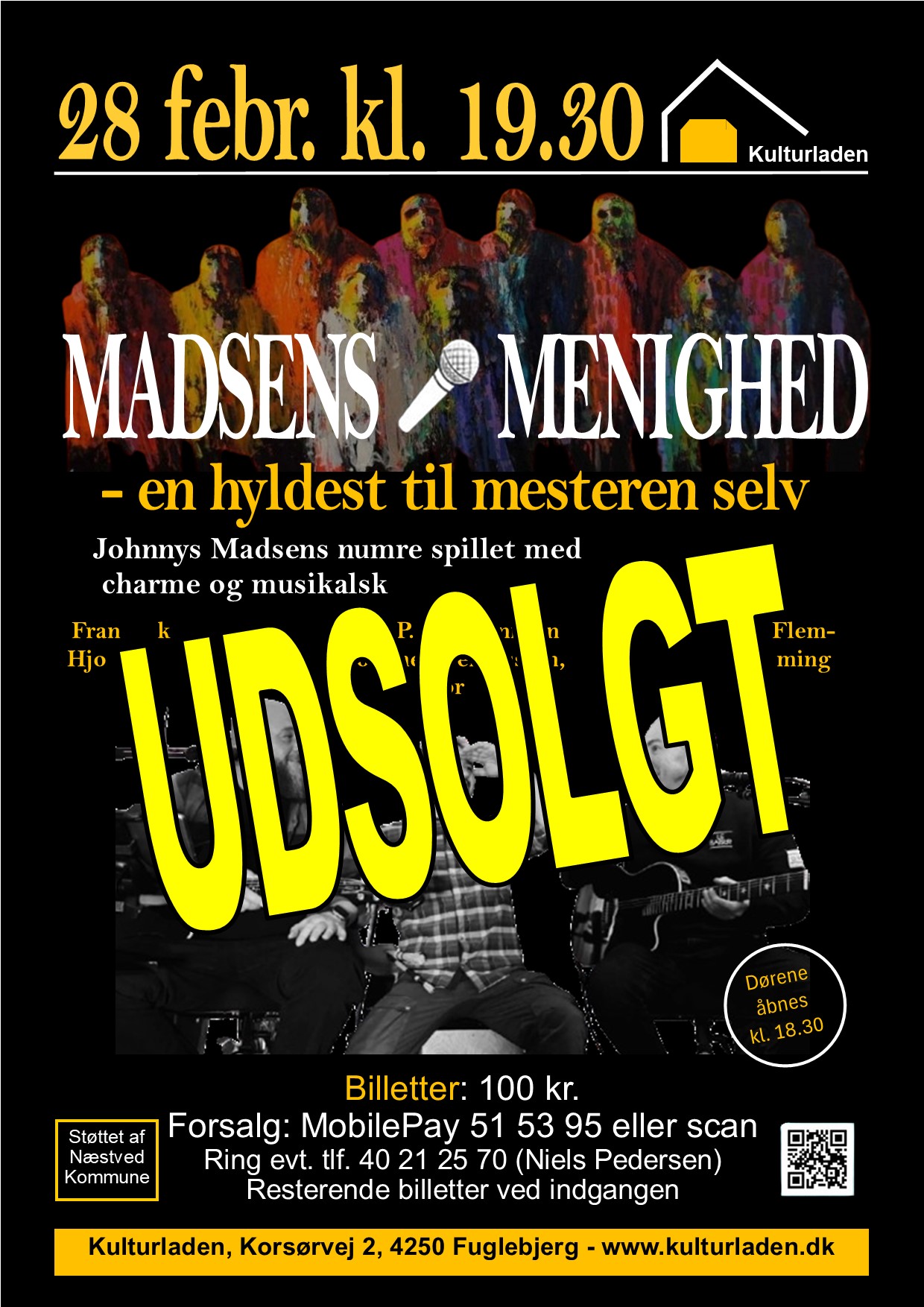Johnnys menighed plakat udsolgt
