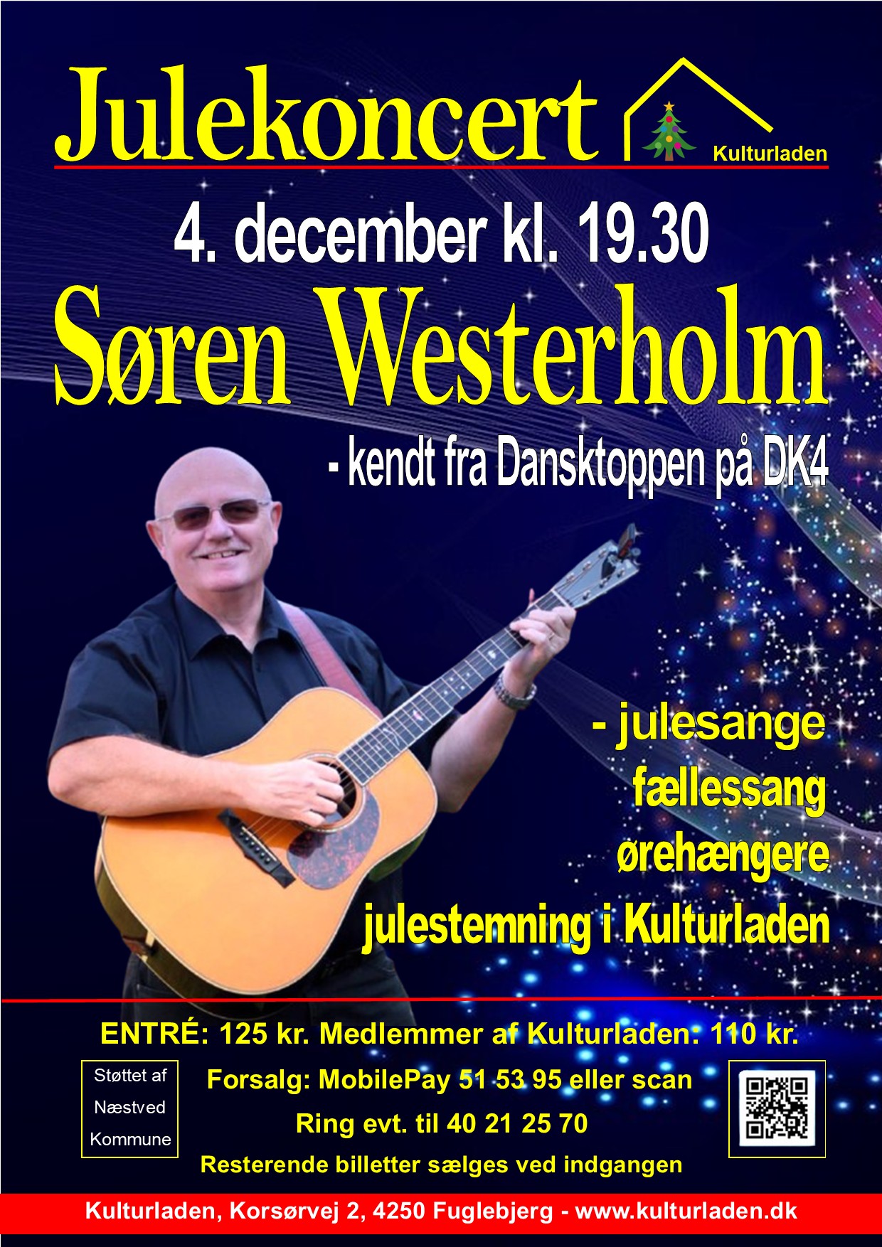 Julekoncert plakat
